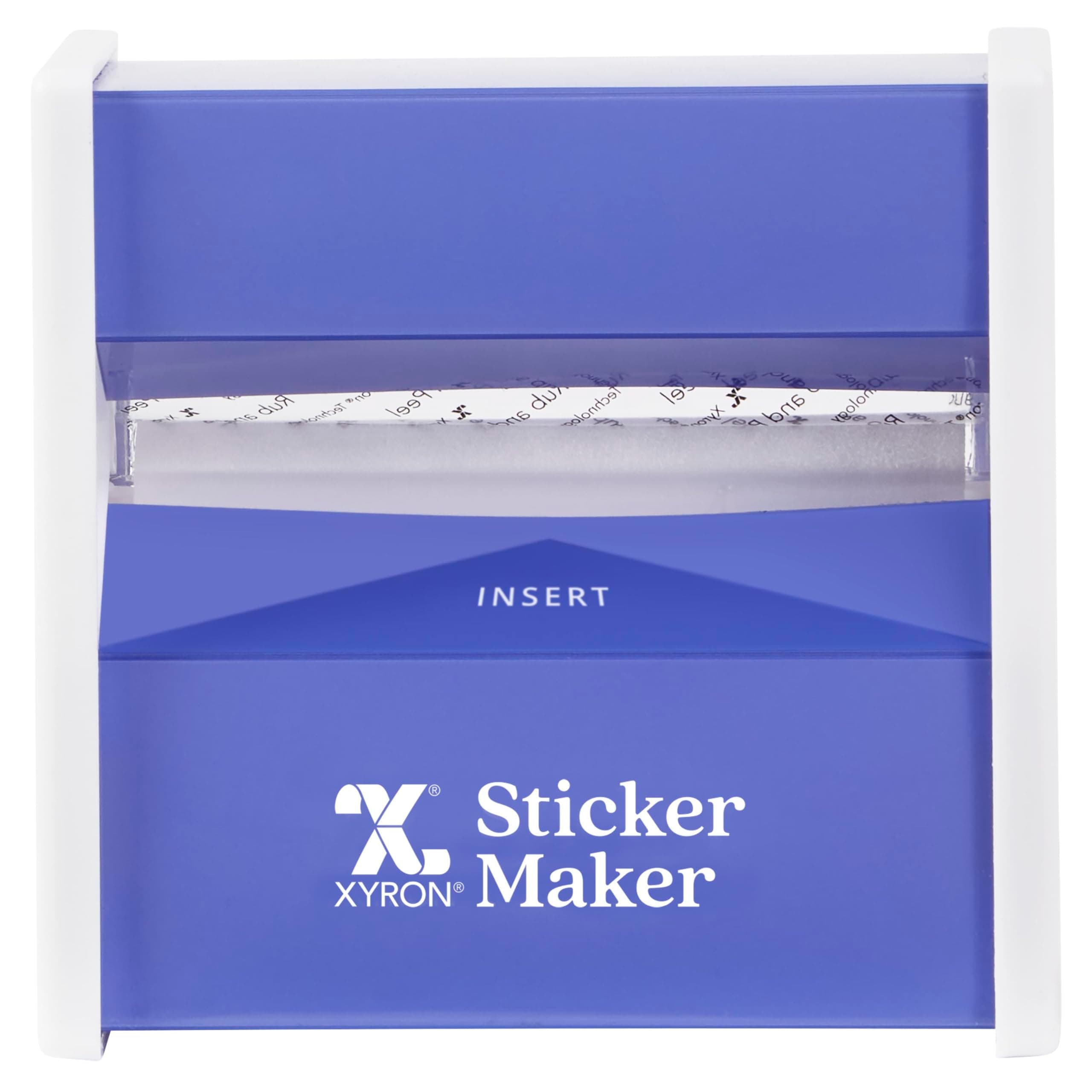 Xyron Sticker Maker, 3", Includes Permanent Adhesive 3" x 20', Disposable (100111)