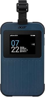 Acer Connect Enduro M3 5G Router/Mobile Hotspot (2.4-inch Touchscreen, Wi-Fi 6, USB-C, MIL-STD-810H & IP54 Certified) - includes 1GB roaming data