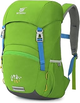 SKYSPER Kids Backpack for Boys Girls Lightweight Travel Daypack Elementary Student Rucksack Outdoor Primary School Bag