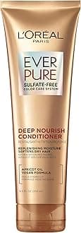 Hair Conditioner for Dry Hair, Triple Action Hydration, Apricot Oil Infused, EverPure, 8.5 Fl Oz (Packaging May Vary)