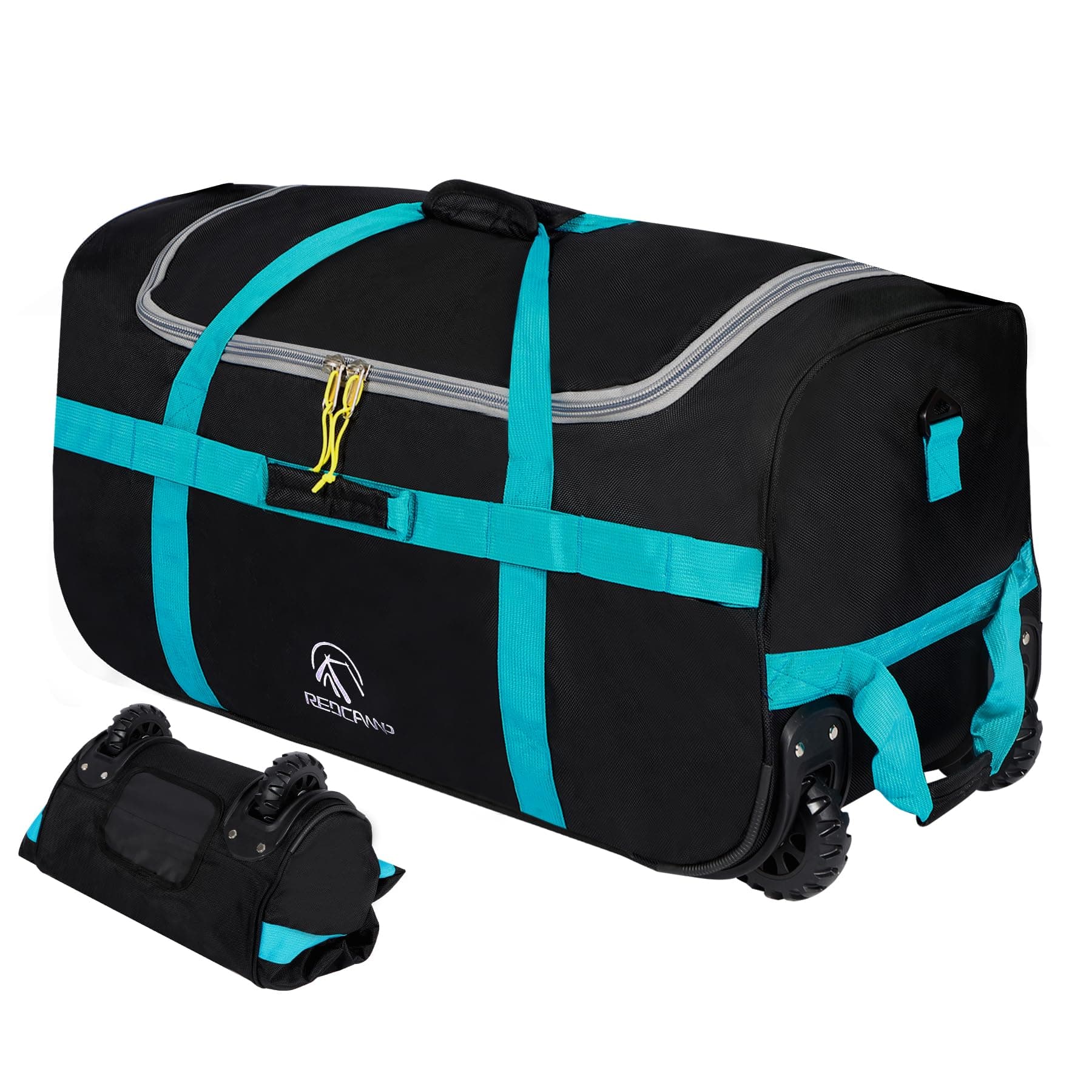 Folding Duffle Bag with Wheels