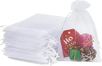 4 x 6 Inch Organza Drawstring Bags