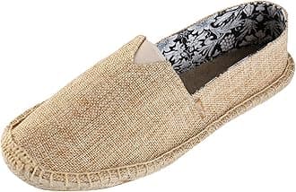 Women's Flat Espadrilles Canvas Shoes Slip on Espadrilles