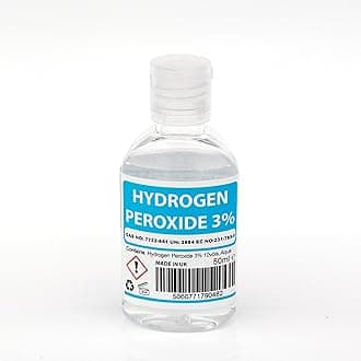 Hydrogen Peroxide 3% 10 Vols. 50ml Bottle for Cleaning, Disinfecting, Bleaching etc.