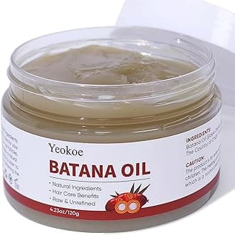 Yeokoe Batana Oil for Hair Growth Pure and Natural Raw Unrefined Dr Sebi,Hair Oil,Great for Skin Care and Hair Care Promotes Hair Thickness for Men Women