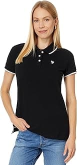 U.S. Polo Assn.Women's Classic Stretch Pique Polo Shirt