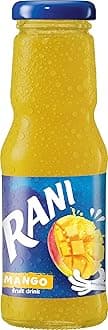 Rani Float Mango Flavoured Fruit Drink | NRB Glass Bottle | PACK OF 6 (200ml Each)