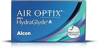 ALCON Air Optix Plus Hydraglyde - Monthly Reusable Contact Lenses(-2.00, Spherical, Pack Of 6).