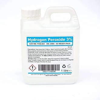 Hydrogen Peroxide 3% 10 Vols. 1L 1 Litre Bottle for Cleaning Disinfecting Bleaching