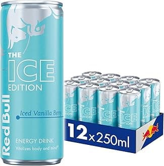 Red Bull Winter Iced Vanilla Berry Edition, 12 x250 ml