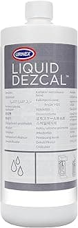 Urnex Liquid Dezcal Activated Descaling Solution - 33.6 Ounce (8 Uses) - For Use With Keurig 1.0/2.0, Home Coffee and Espresso Machines, Kettles, Garment Steamers