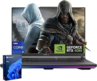 ROG Strix G16 VR-Ready Gaming Laptop, 16" QHD+ 240Hz, Intel i9-14900HX, NVIDIA GeForce RTX 4060, 32GB DDR5, 1TB SSD, RGB Backlit Keyboard, Webcam, WiFi 6, Windows 11 Home, Grey