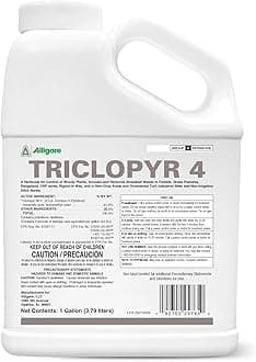 ALLIGARE - Triclopyr Herbicide 4 EC Selective Weed Killer for Woody Plants, Brush for Forestry, Pastures, Rights-of-Way, Wetlands & Industrial Sites - Compare to Garlon 4 & Remedy - 1 Gallon