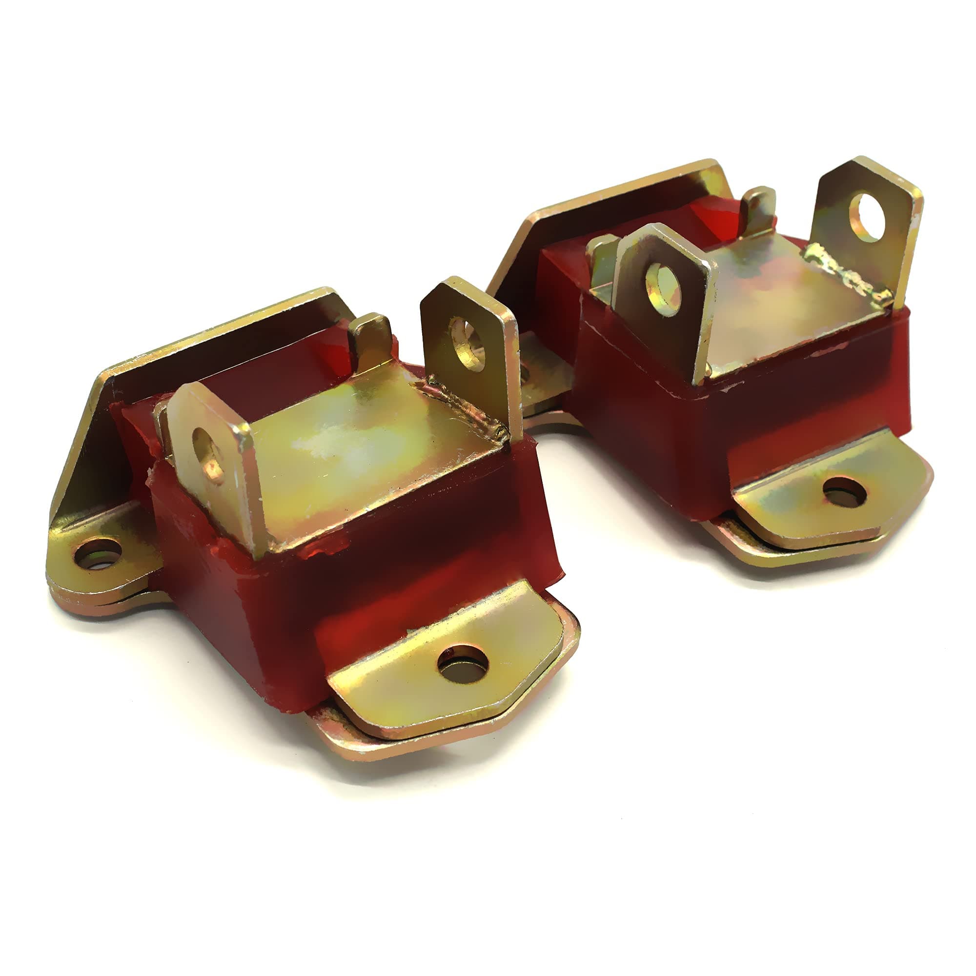 Polyurethane Motor Engine Mounts Bracket for Small & Big Block Chevy SBC BBC 350 -RED/Pair