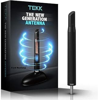 TekkShort Antenna Compatible with Ford Mustang 1994-2009 / Designed for Optimized FM/AM Reception / 4.8 Inches