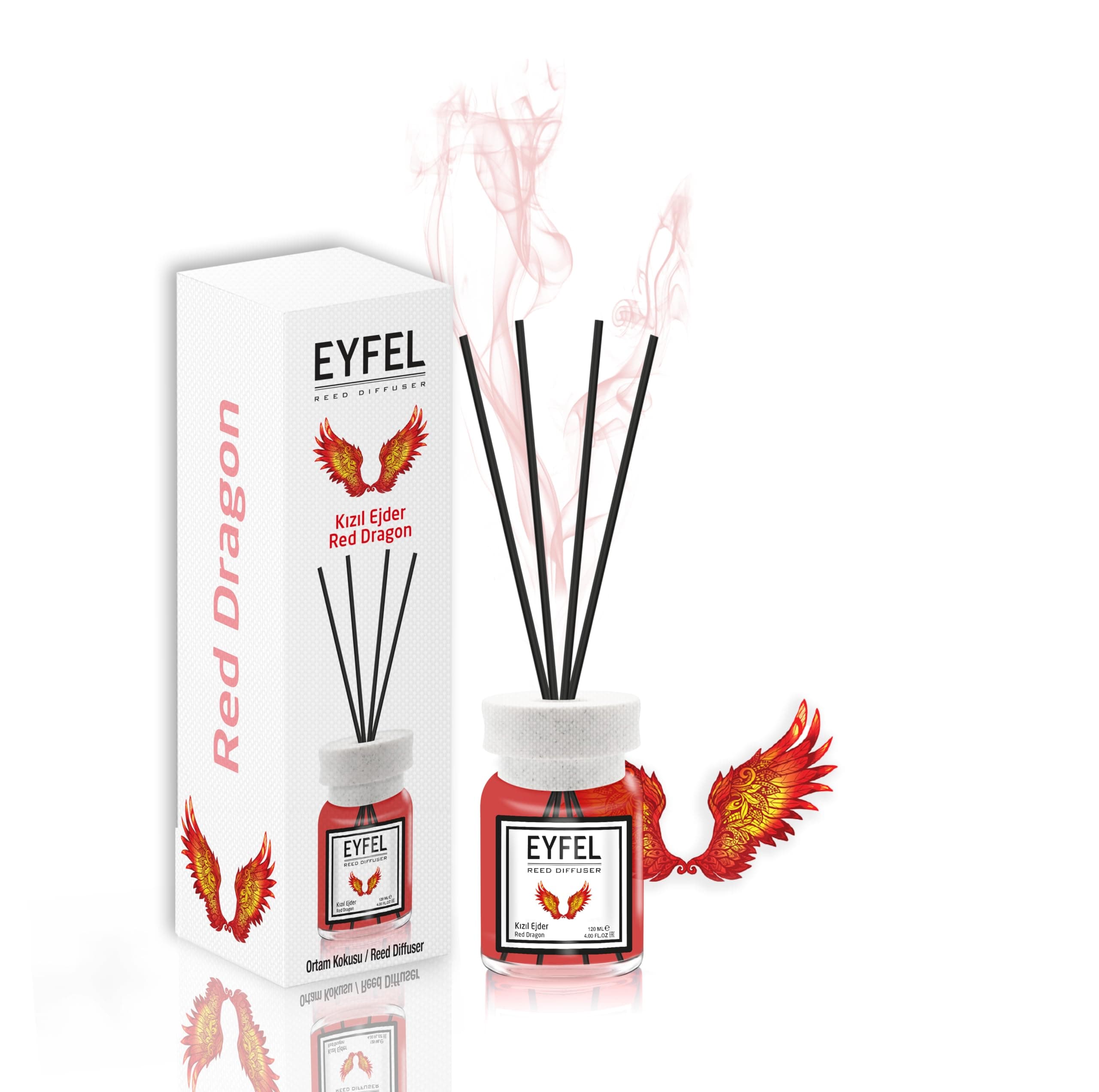 eyfel eau de parfum REED DIFFUSER-RED DRAGON 120ML