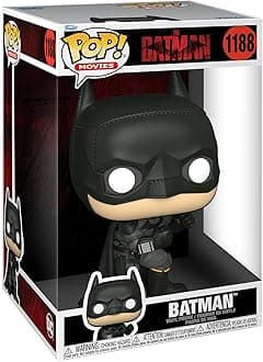 Funko Pop Jumbo The Batman Batman, Multi-Colour, 59282, Funko Pop! Jumbo