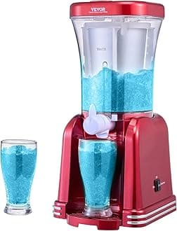 Slushie Machine for Home, 32oz Tank Home-use Margarita Machine, Smoothie Frozen Drink Maker with Food-grade Materials, Slushy Machine for Home DIY, Kids' Parties, Red