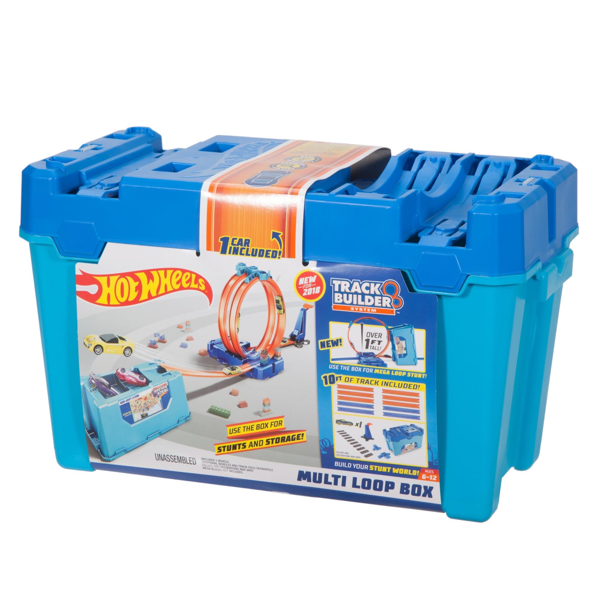 Hot Wheels Track Builder multi loop box
