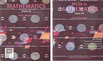 Mathematics Class 9 RD sharma (2025-26) latest edition with MCQ Paperback – 27 December 2024