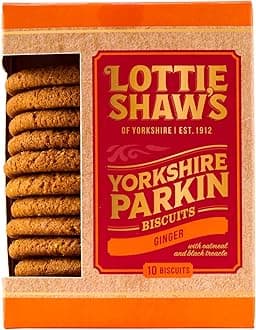 Lottie Shaws Yorkshire Parkin Ginger Biscuit Box, 275g