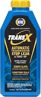 K&W 402033X6 Trans-X Automatic Transmission Stop Leak & Tune-Up - 32 Fl Oz Leak Repair Solution for Automotive, Power Steering, Hydraulic Systems | Car Care Fluids