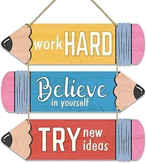 Paper Plane Design Kids Room Decoration Wall Hanging (PENCIL)