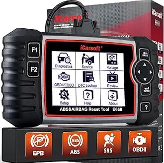 iCarsoft E660 ABS+SRS+SAS+EPB+OBD II Diagnostic Tool
