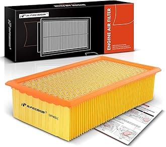 Engine Air Filter Compatible with Ford F-250 F-350 F-450 F-550 Super Duty 1999-2003, Excursion 2000-2003, V8 7.3L