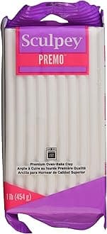 Sculpey 39015001 Polyfoam Premo 16oz 5001 White