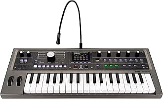 KORG MicroKORG 2 Synthesizer, Analog Modeling, Vocoder, Compact, Color Display, Battery Operated, 37 Keys MK-2