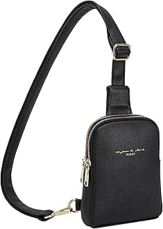 INICAT Small Sling Bag for Women Everyday & Travel Crossbody Bags Lightweight Cross Body Purses Vegan Leather