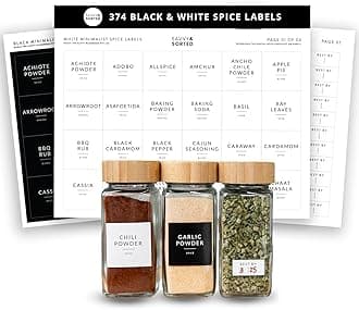 Square Spice Labels