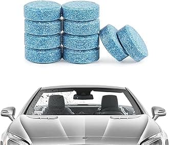 HSR Car Accessories 10PCS Car Wiper Detergent Effervescent Tablets Auto Windshield Cleaner Glass Tablets (10)