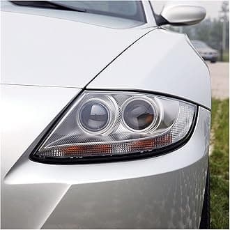 Headlights For BMW Z4 E85 2003 2004 2005 2006 2007 2008 Car Headlight Cover Headlamp Transparent Lampshade Shell Lens Glass Headlamp (Size : Left)