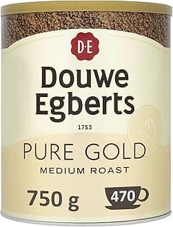 Douwe EgbertsMedium Roast Pure Gold Freeze Dried Instant Coffee 750g