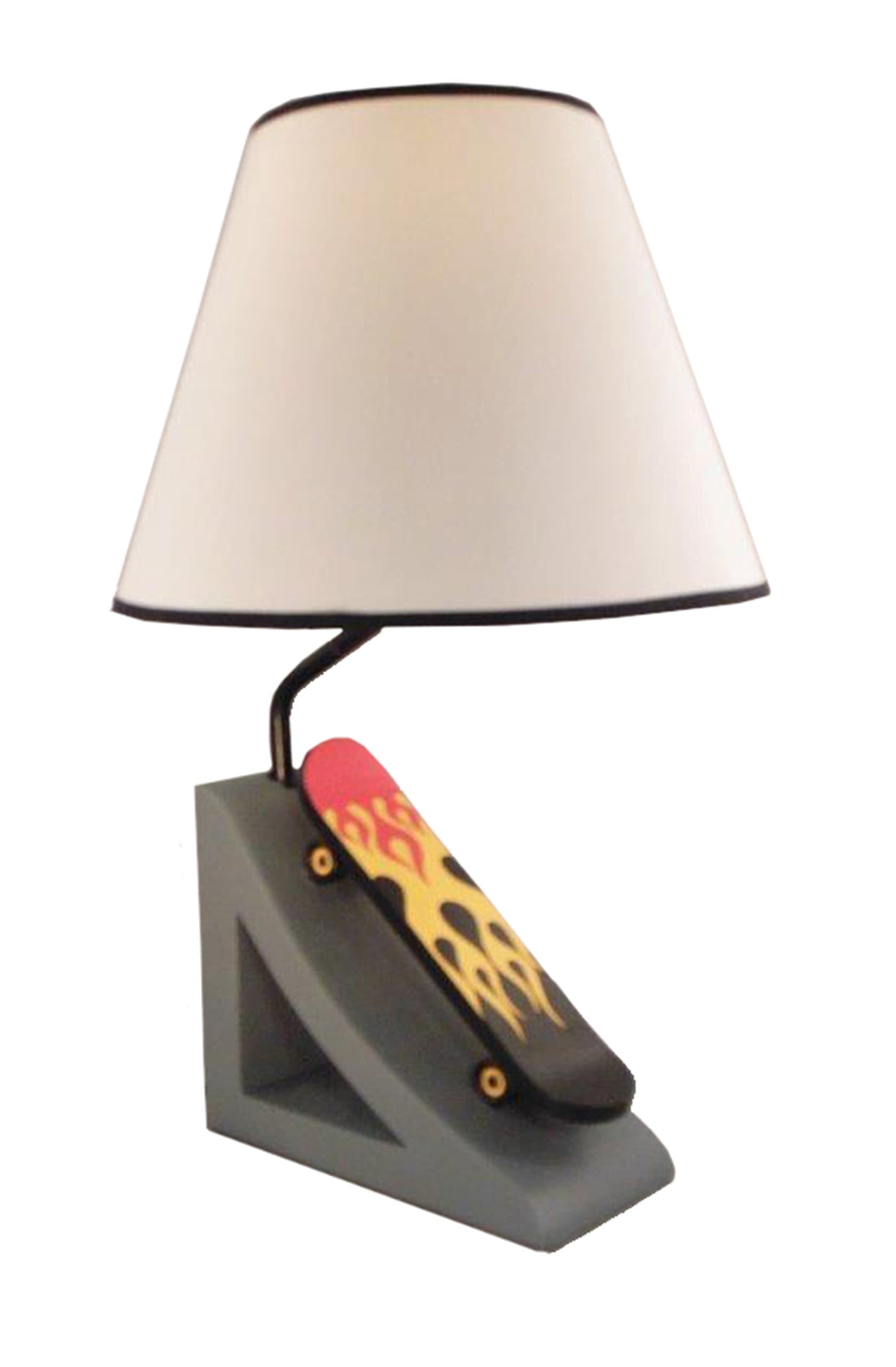 Skateboard lamp