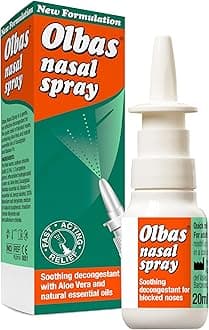 Nasal Spray - Fast Acting Relief - Soothing Decongrestant For Blocked Noses - 20ml