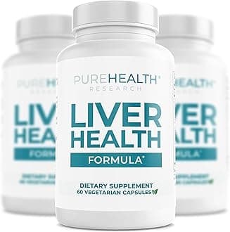 Liver Health – Liver Cleanse Detox & Repair Support Supplement- with Milk Thistle, Turmeric Powder, Dandelion, Artichoke, Beet Root, Ginger, L Cysteine HCL & More - 180 Capsules