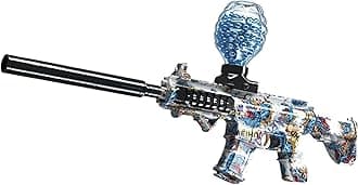 Camin Gel Blaster Gun | Automatic Ball Shooter | Safe & Non-Toxic | Fun Outdoor Toy for Adults | Electric Operated | Ideal Birthday & Return Gift (M16A2, 20K Gel Balls)