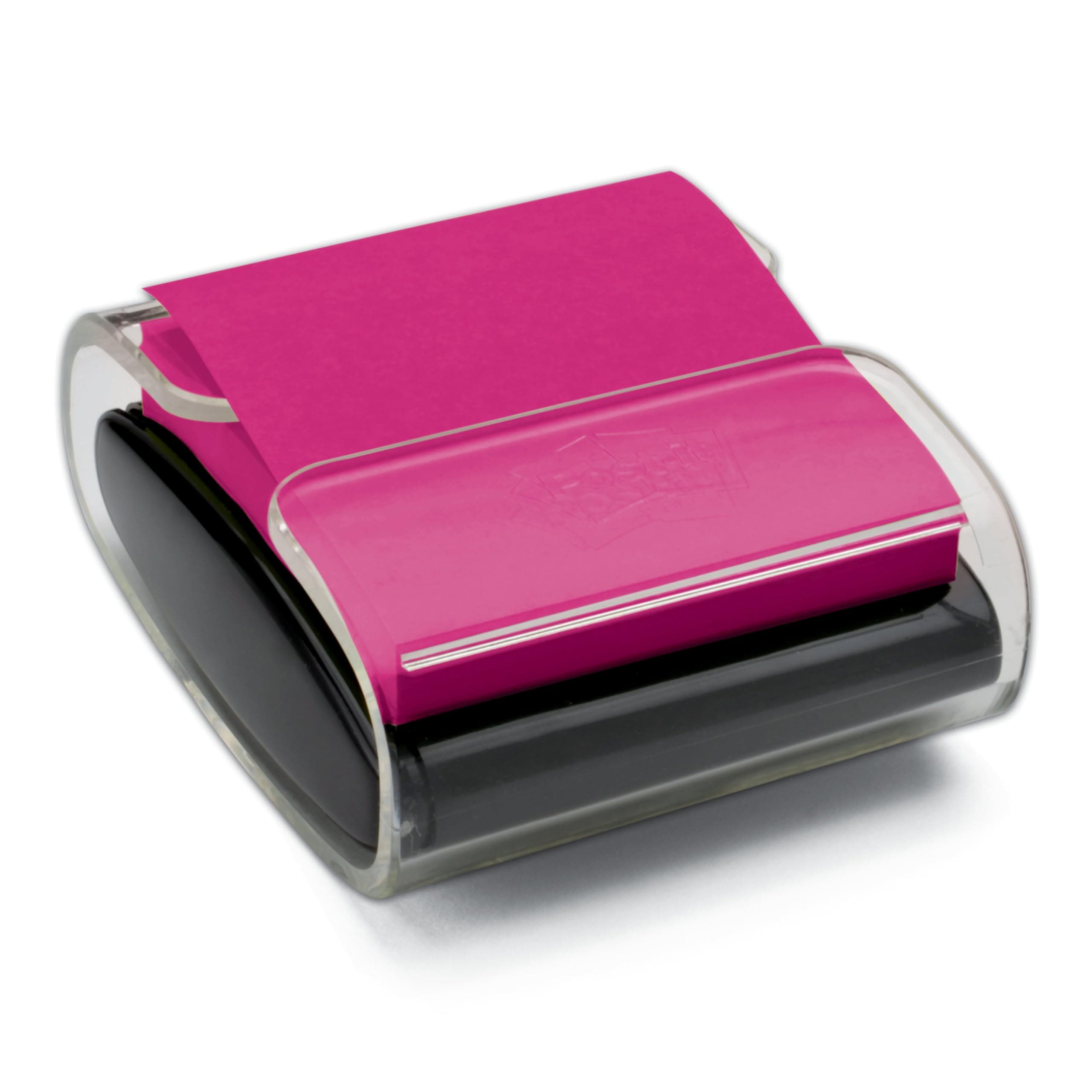 3M Post-it Pop-up Note Dispenser Includes One Pad of Accordion (Black)