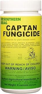 Southern Ag - 01600 - Captan Fungicide - 8oz, White Bottle