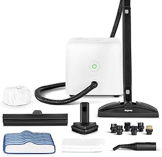 Neat Steam Cleaner with 22 Accessories, Multipurpose Steamer for home Chemical-Free Cleaning, removes 99.9% of Germs. (including 8 microfiber pads)