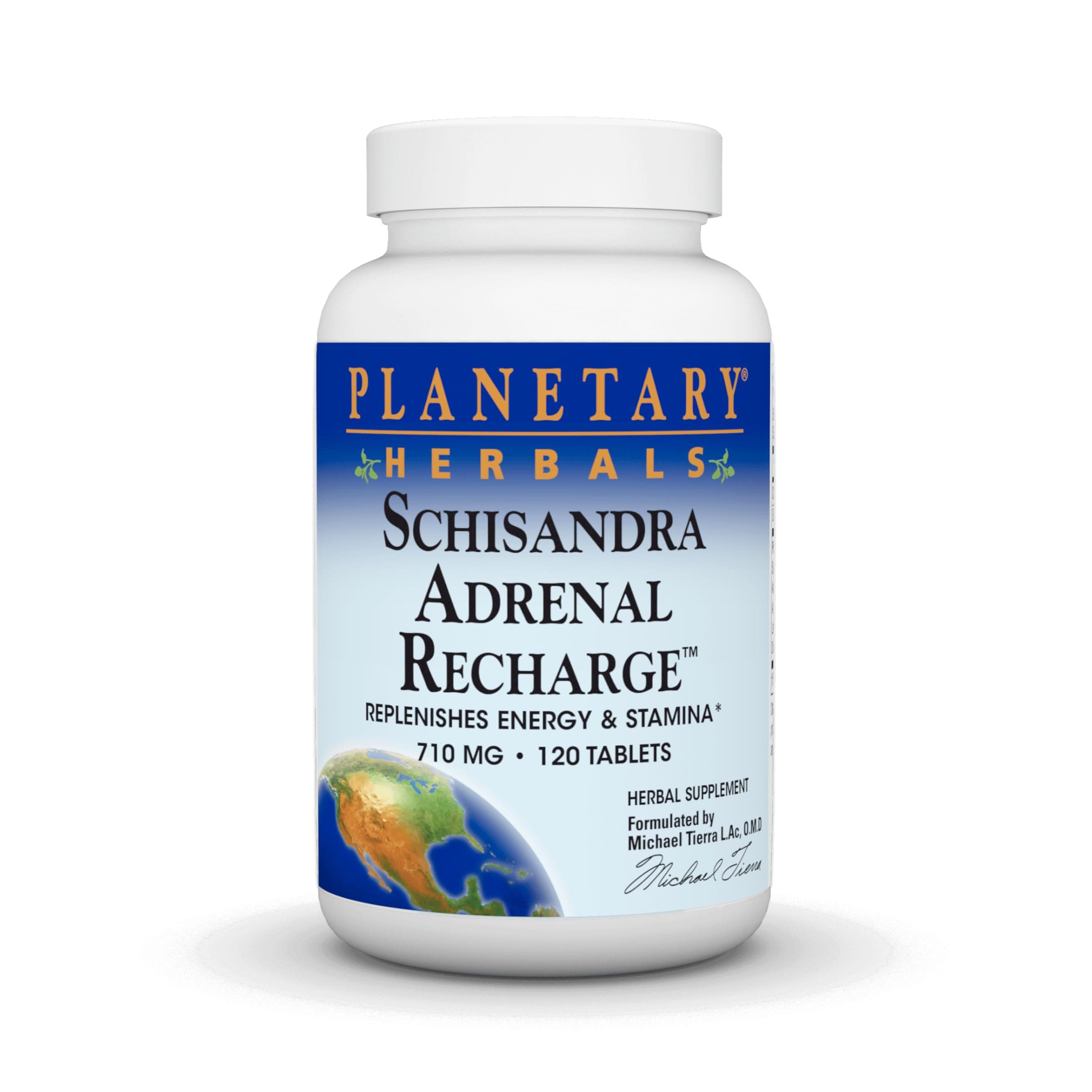 Schisandra Adrenal Complex 710mg With Yam Rhizome, Poria Sclerotium & More - 120 Tablets
