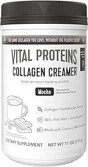 Vital Proteins Collagen Creamer Mocha Powder, 11.2oz (317g)