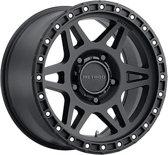 Method Race Wheels 312 Matte Black 18x9" 5x150", 18mm offset 5.75" Backspace, MR31289058518
