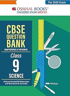 Oswaal Cbse Question Bank Class 9 Science for 2026 Exam