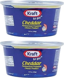 Kraft Cheddar Cheese, 2 x 190 g