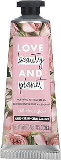 Love Beauty and Planet Murumuru Butter & Rose Delicious Glow Hand Cream Body Lotion - Rose - 1oz - Pack of 2