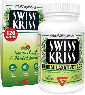 Swiss Kriss Herbal Laxative Tablets 120 ea